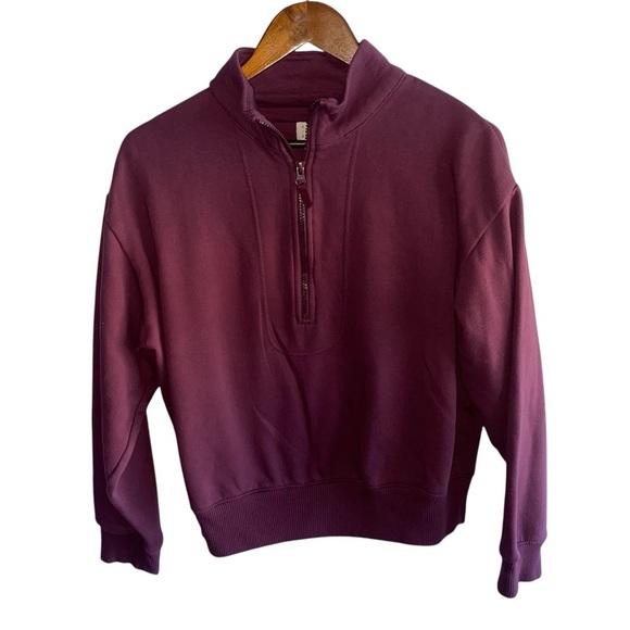 Women's A New Day Maroon Pullover Sweatshirt - Picture 1 of 9